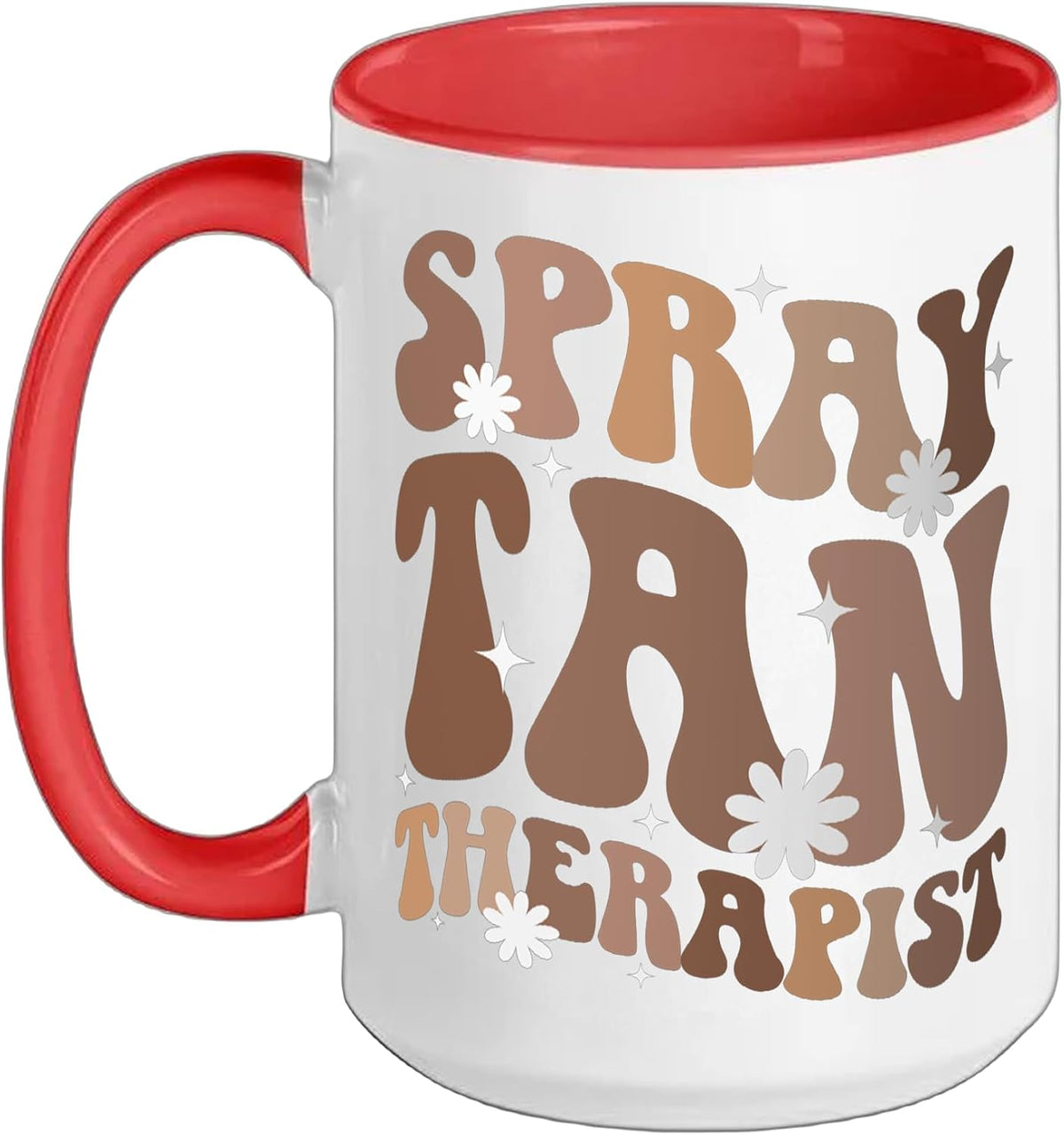 Spray Tan Artist Groovy Spray Tanning Artist Ceramic Mug