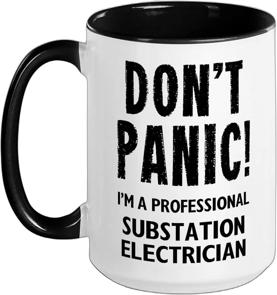 Substation Electrician Ceramic Mug