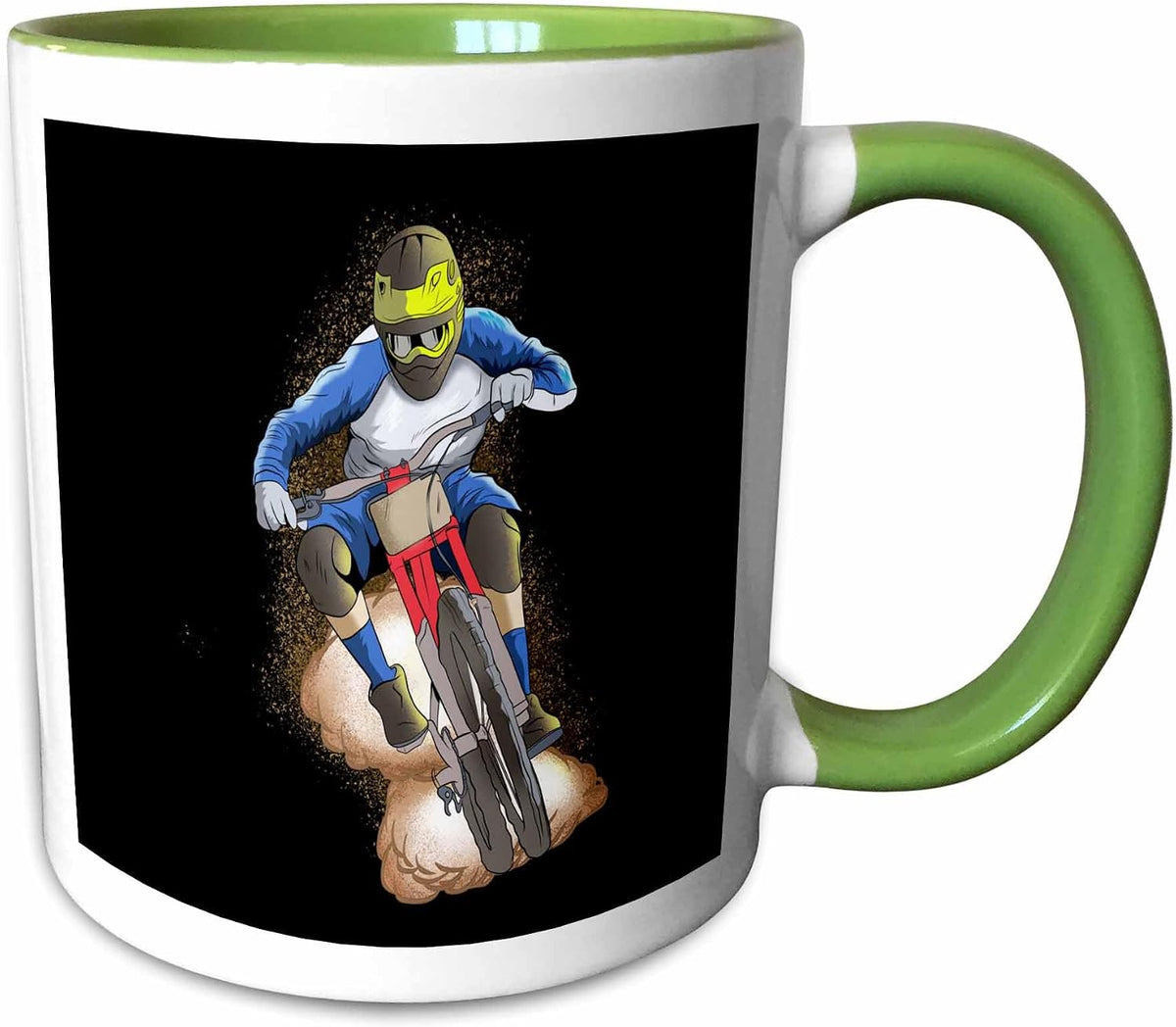 Mountainbike Biker Offroad Bmx Sport Wheeler Ceramic Mug