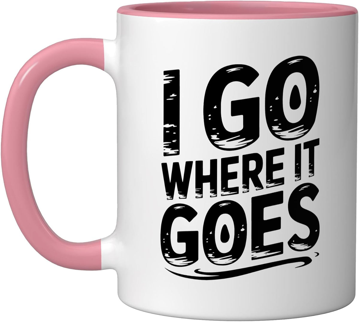 Raft Guide Goes Where River No Plan Needed Ceramic Mug