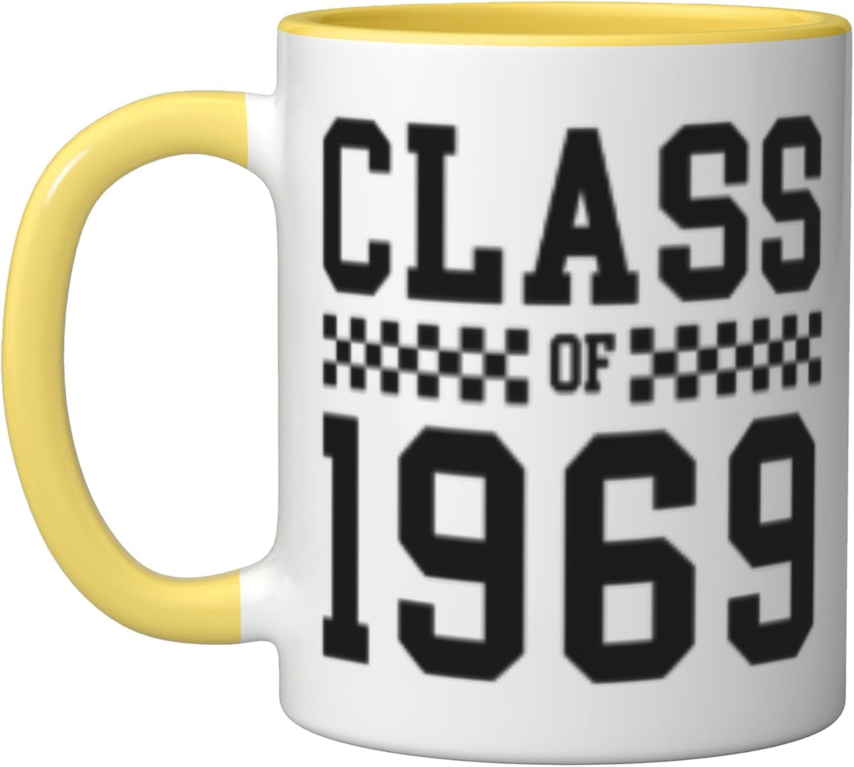 Class Of 1969 High School Graduate College Ceramic Mug