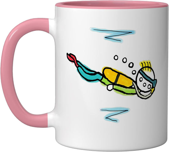 Scuba Diving Ceramic Mug