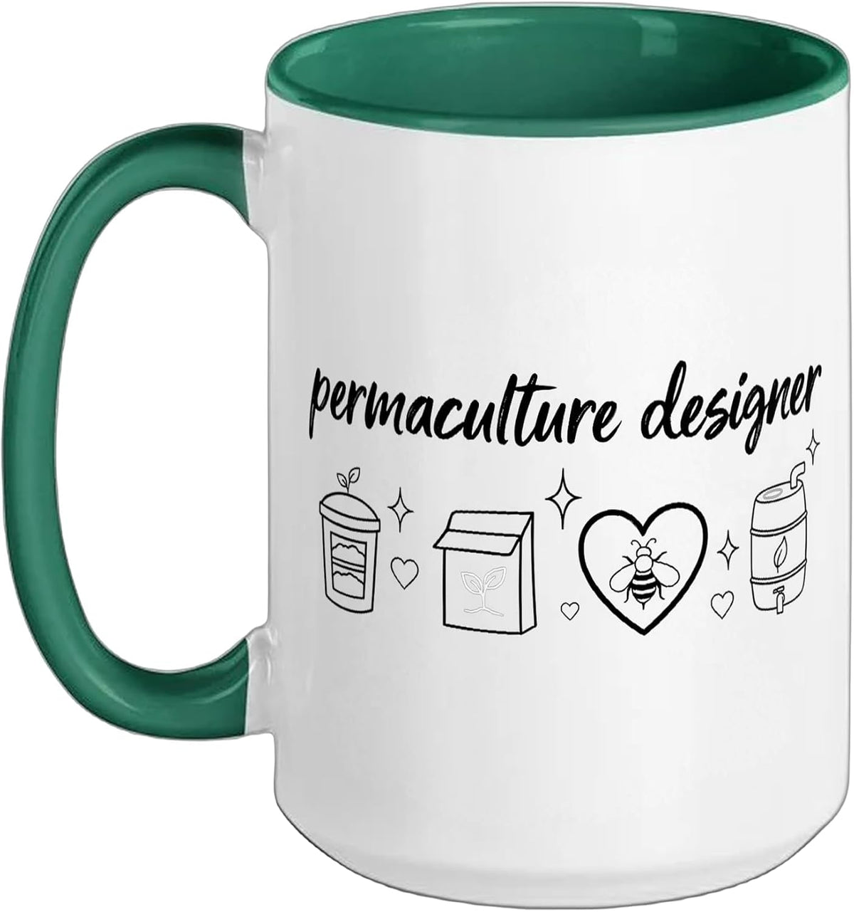 Permaculturist Regenerative Agriculture Food Gardening Ceramic Mug