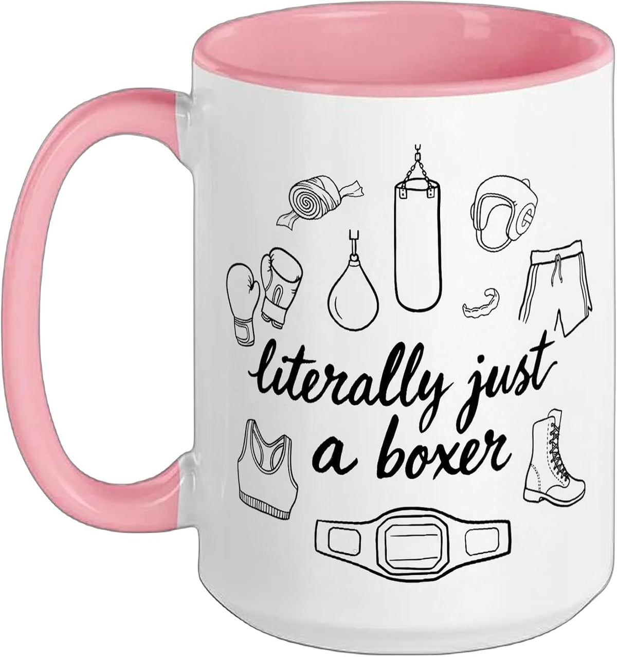 Boxing Boxer Pugilism Sweet Science Sparring Workout Ceramic Mug