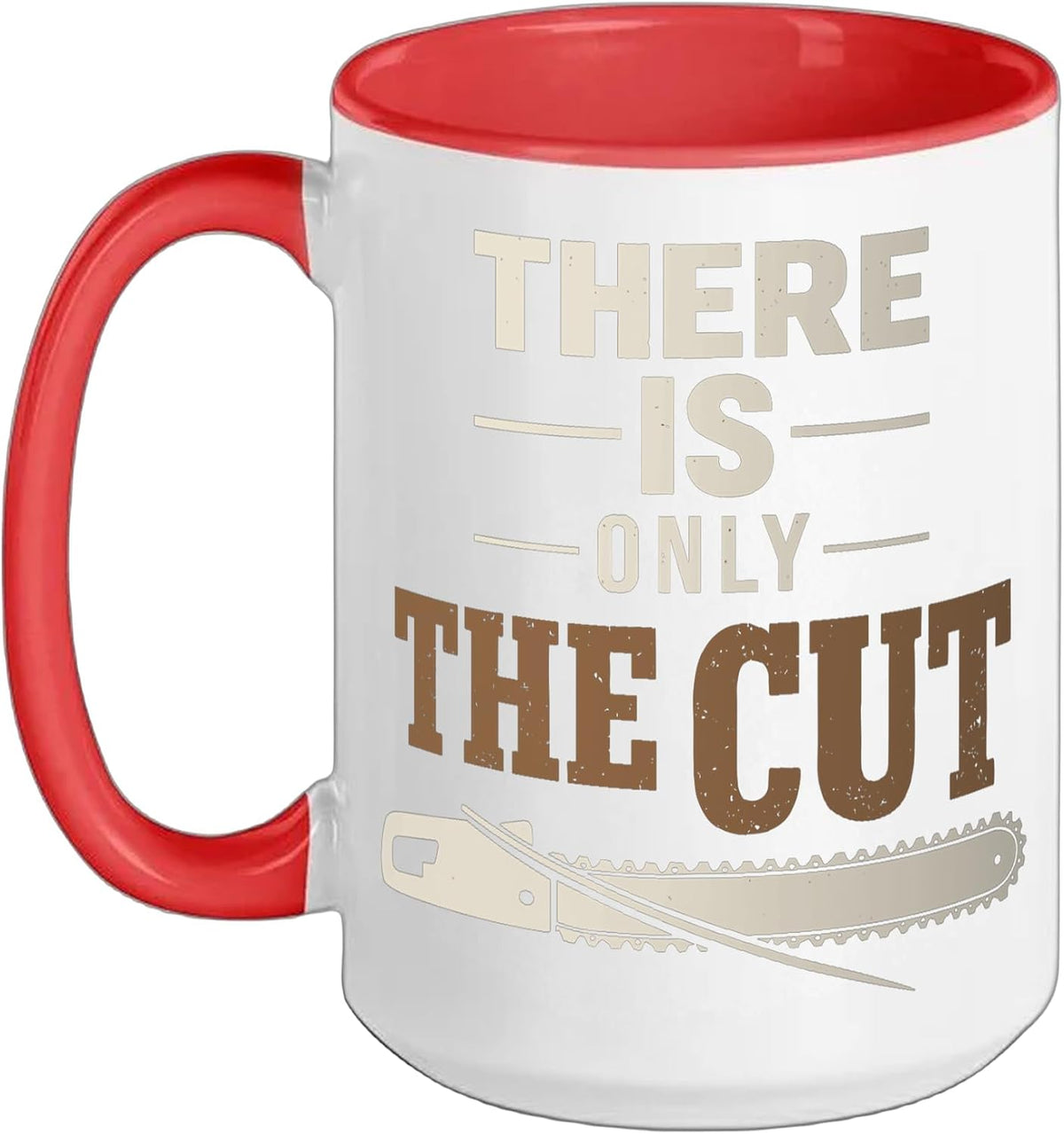 Logging Therapy Logger Therapy Humor Chainsaw Life Forest Ceramic Mug