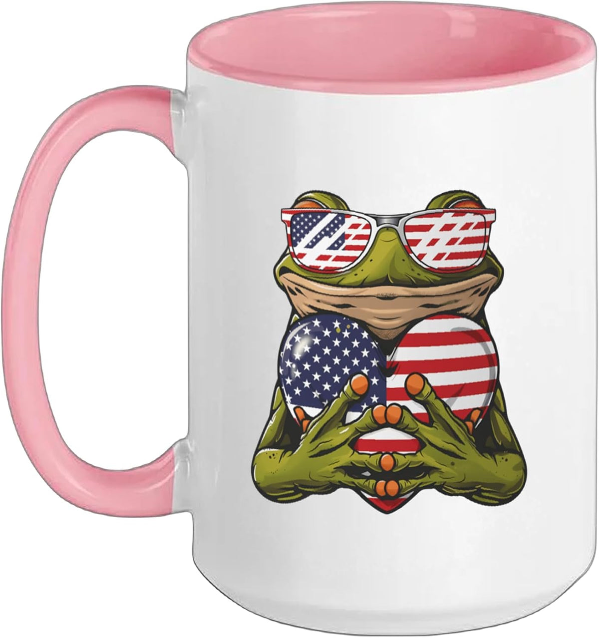 American Flag Usa Flag Red White Blue Patriotic 4th Of Ceramic Mug