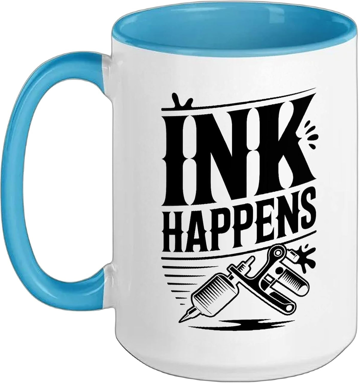 Funny Tattoo Artist Ink Happens Ceramic Mug