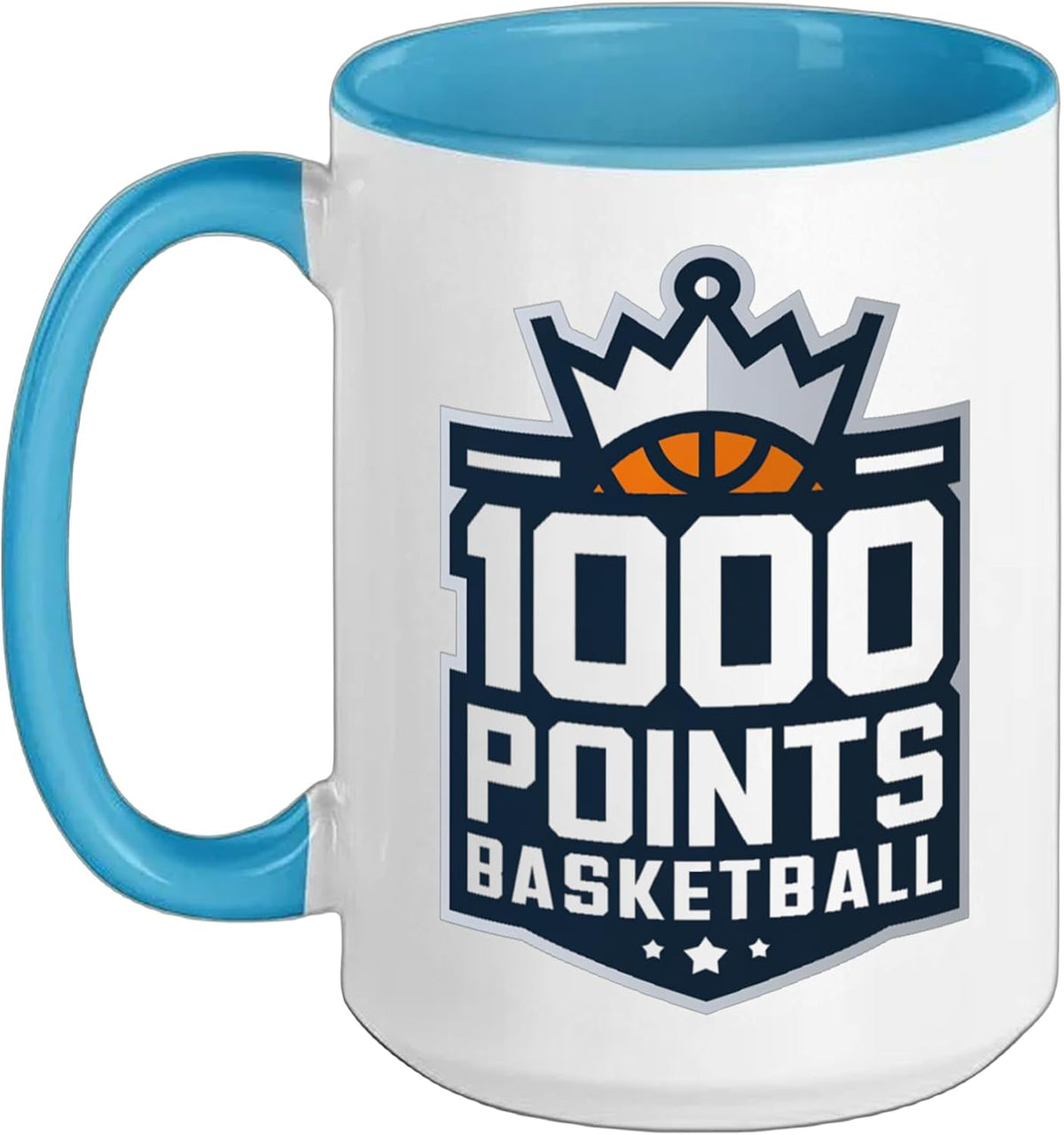 Legendary 1000 Points Basketball Player Achievement Ceramic Mug