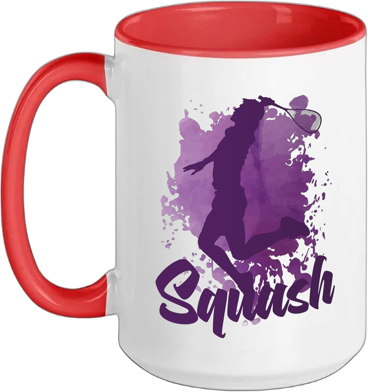 Squash Serve Ceramic Mug