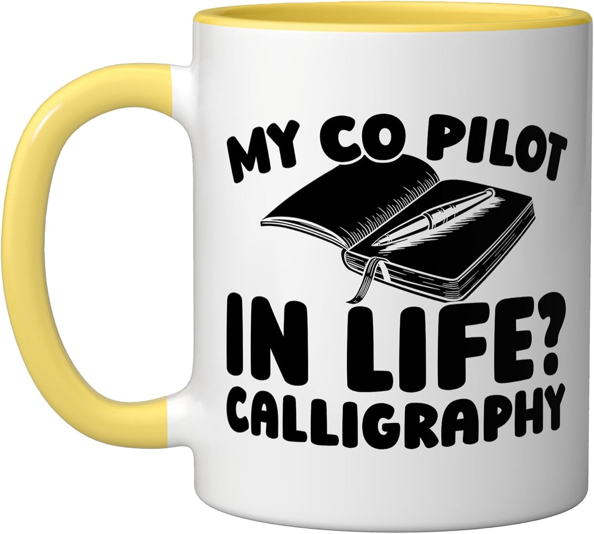 Handwriting Art - Penmanship Calligraphy Ceramic Mug