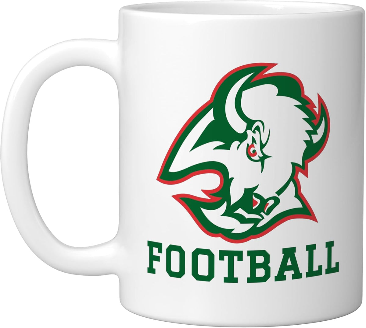 Buffalo Bison Football Team Spirit Ceramic Mug