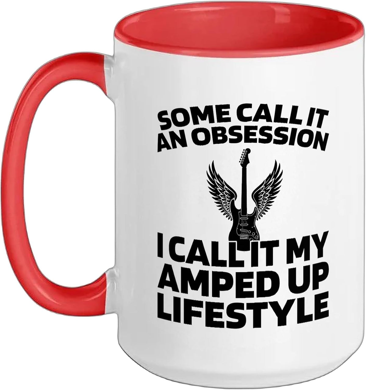 Guitarist E - Electric Guitar Ceramic Mug