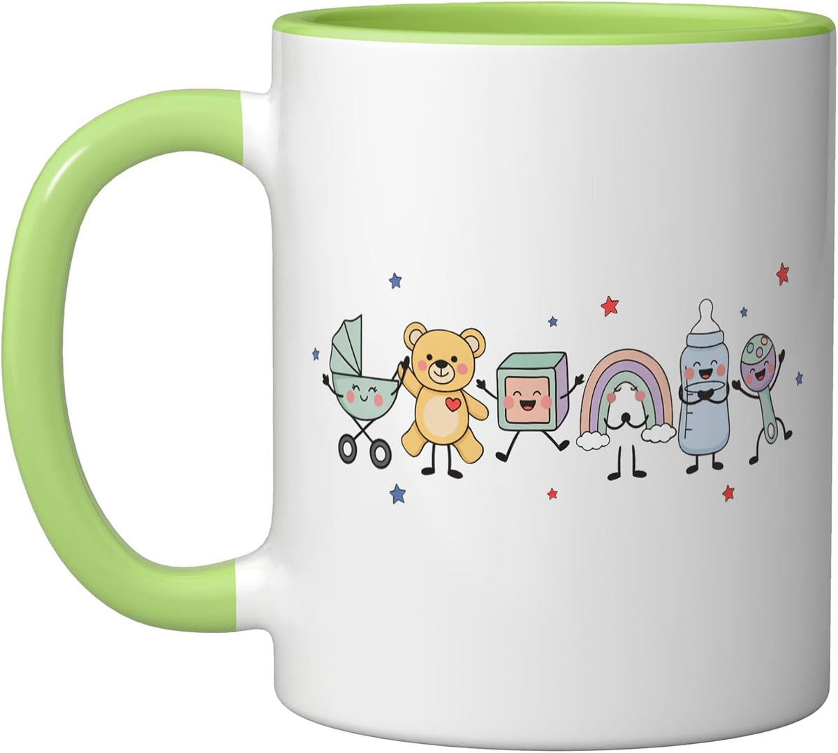Cute Baby Items Cartoon Friends Nanny Gift Ceramic Mug