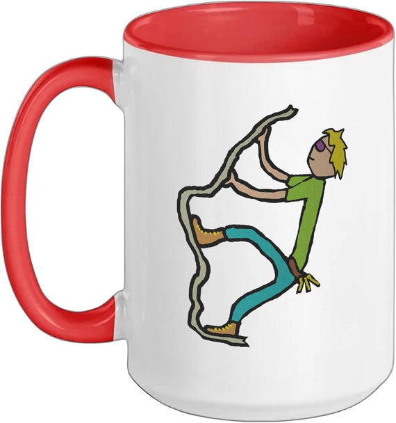 Rock Climbing Ceramic Mug