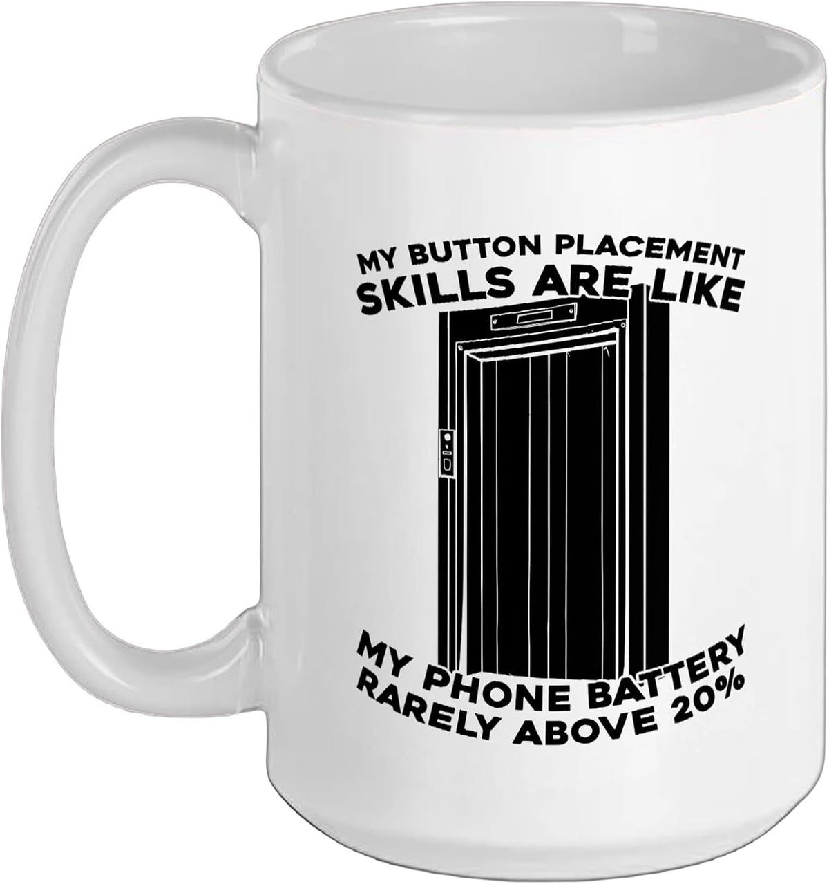 Safety Standards Mechanical Installation Elevator Ceramic Mug