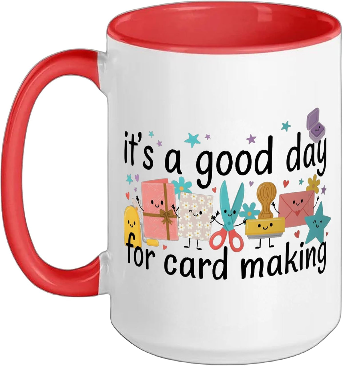 Card Making Handmade Greeting Crafting Maker Ceramic Mug