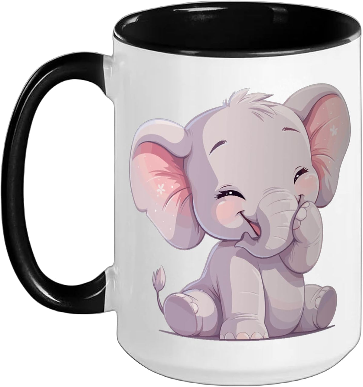 Elephants Lovers Elephant Ceramic Mug