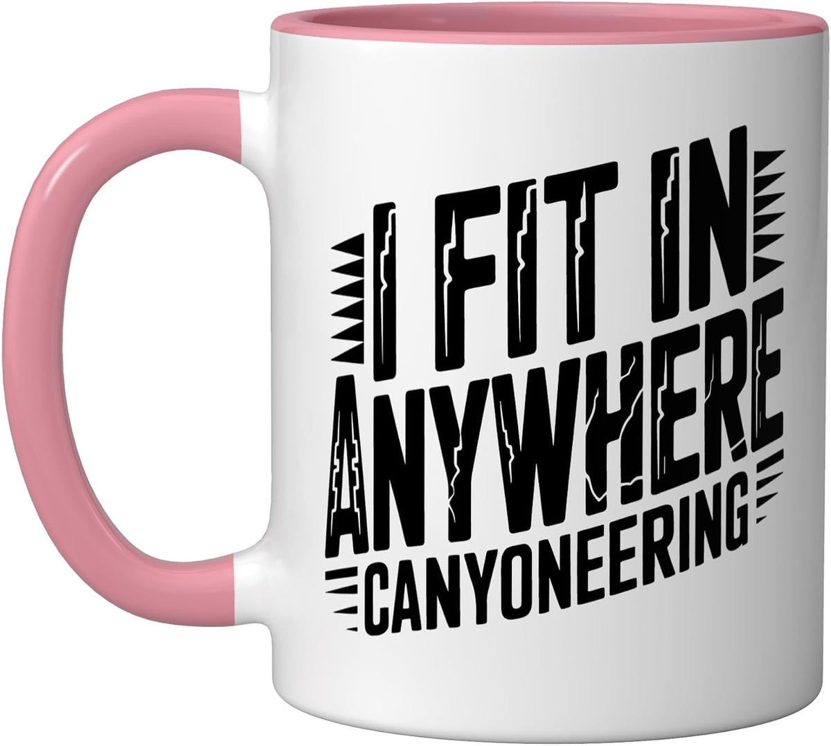 Canyoneering Slot Canyon Narrows Squeeze Technical Skills Ceramic Mug