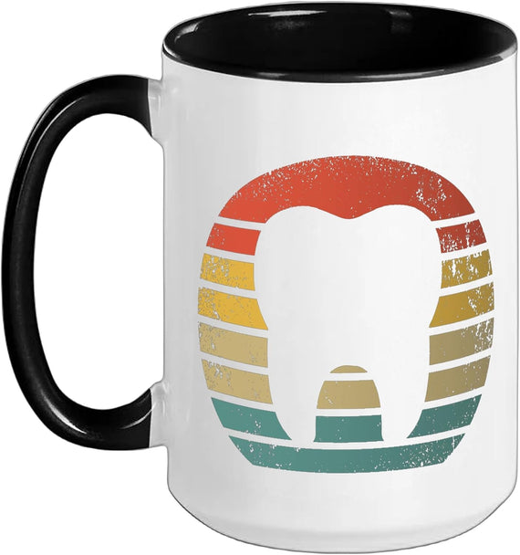 Retro Dental Tooth Doctor - Vintage Dentistry Dentist Ceramic Mug