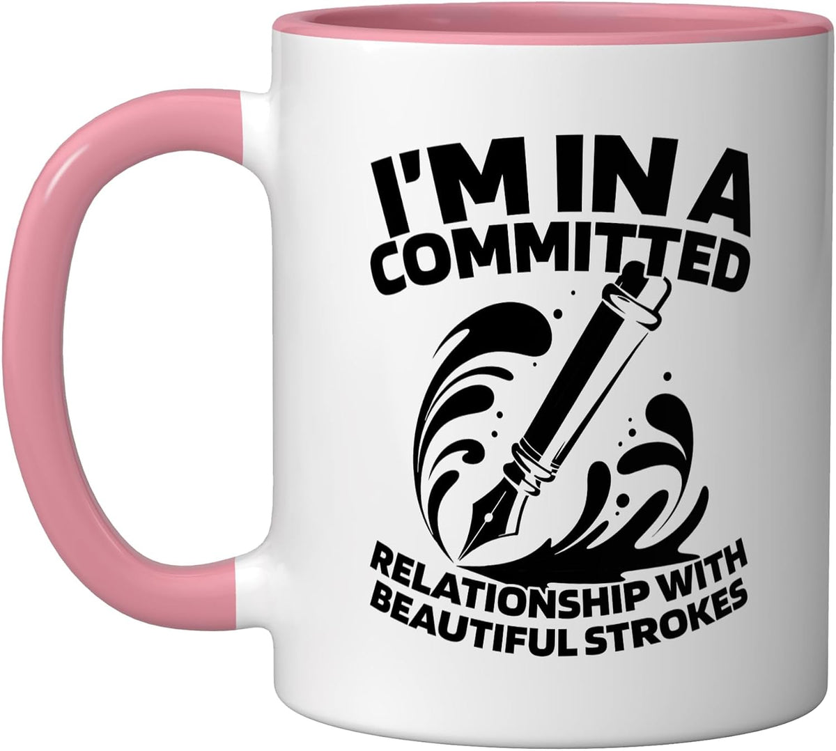 Penmanship Art - Handwriting Calligraphy Ceramic Mug