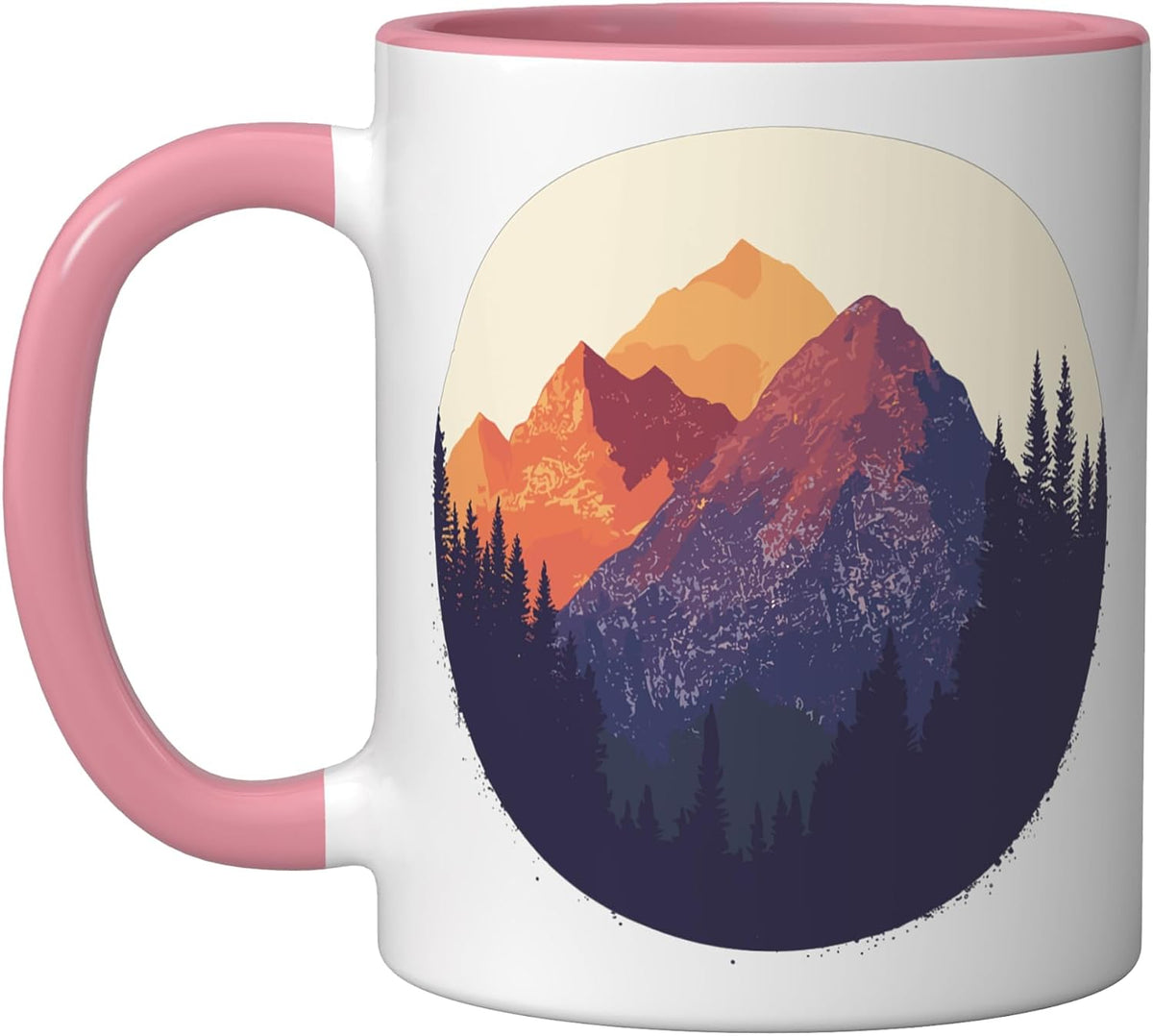 Hiking In Nature, Hiking Ceramic Mug