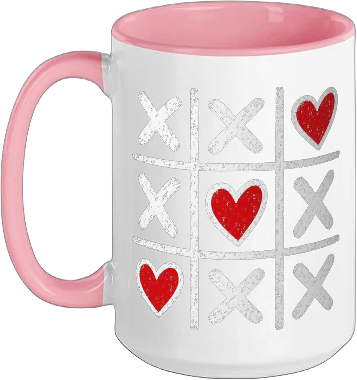 Valentines Day Game Hearts Xs Cute Women Girls Kids Funny Ceramic Mug