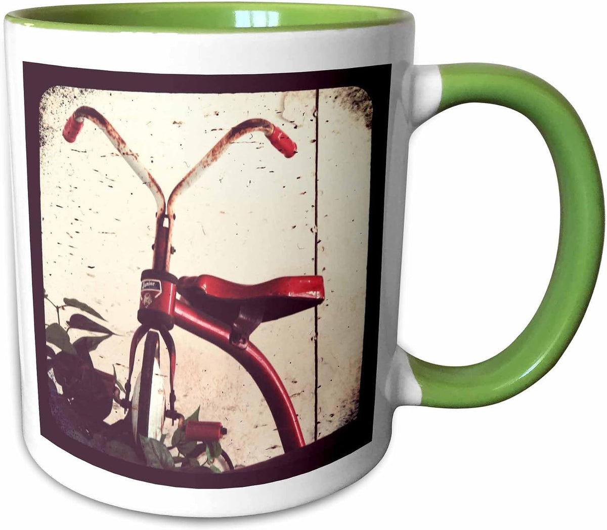 Vintage Tricycle Grunge Ceramic Mug