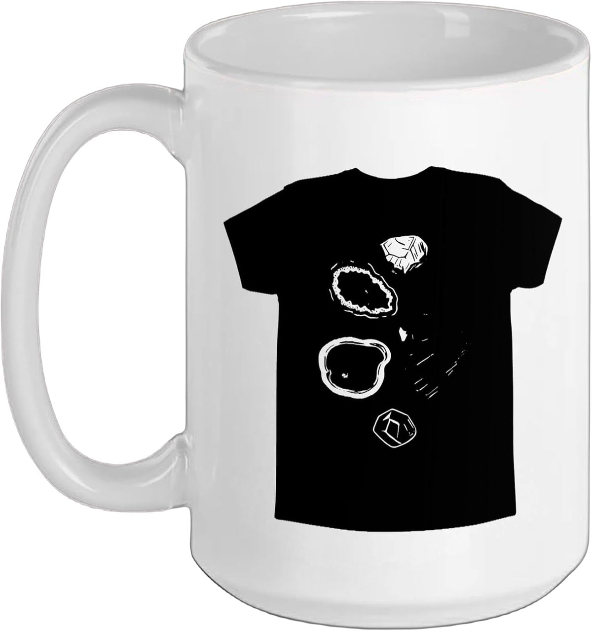 Rock Specimens T-Shirt Geology Funny Ceramic Mug