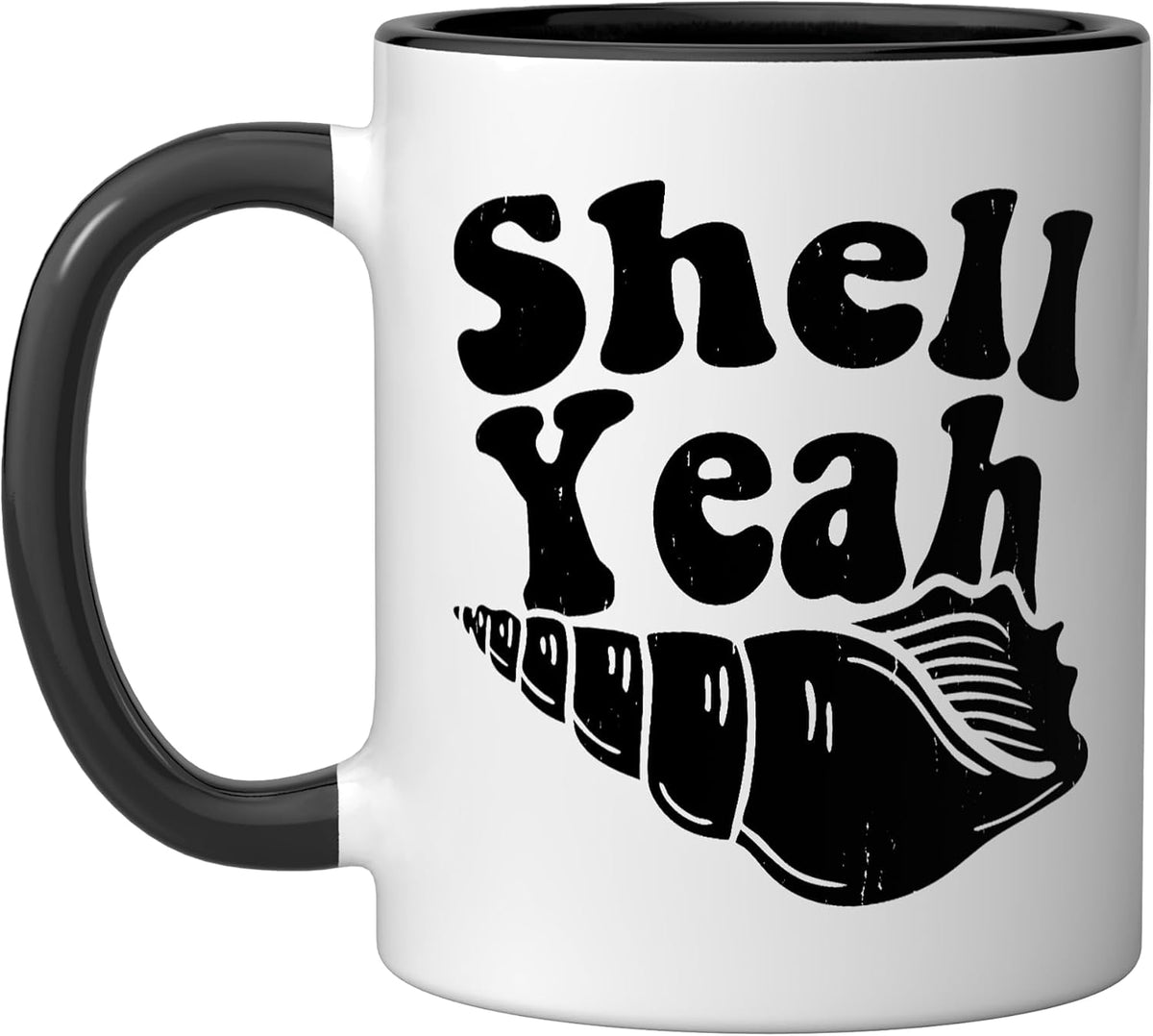 Shell Yeah Ceramic Mug