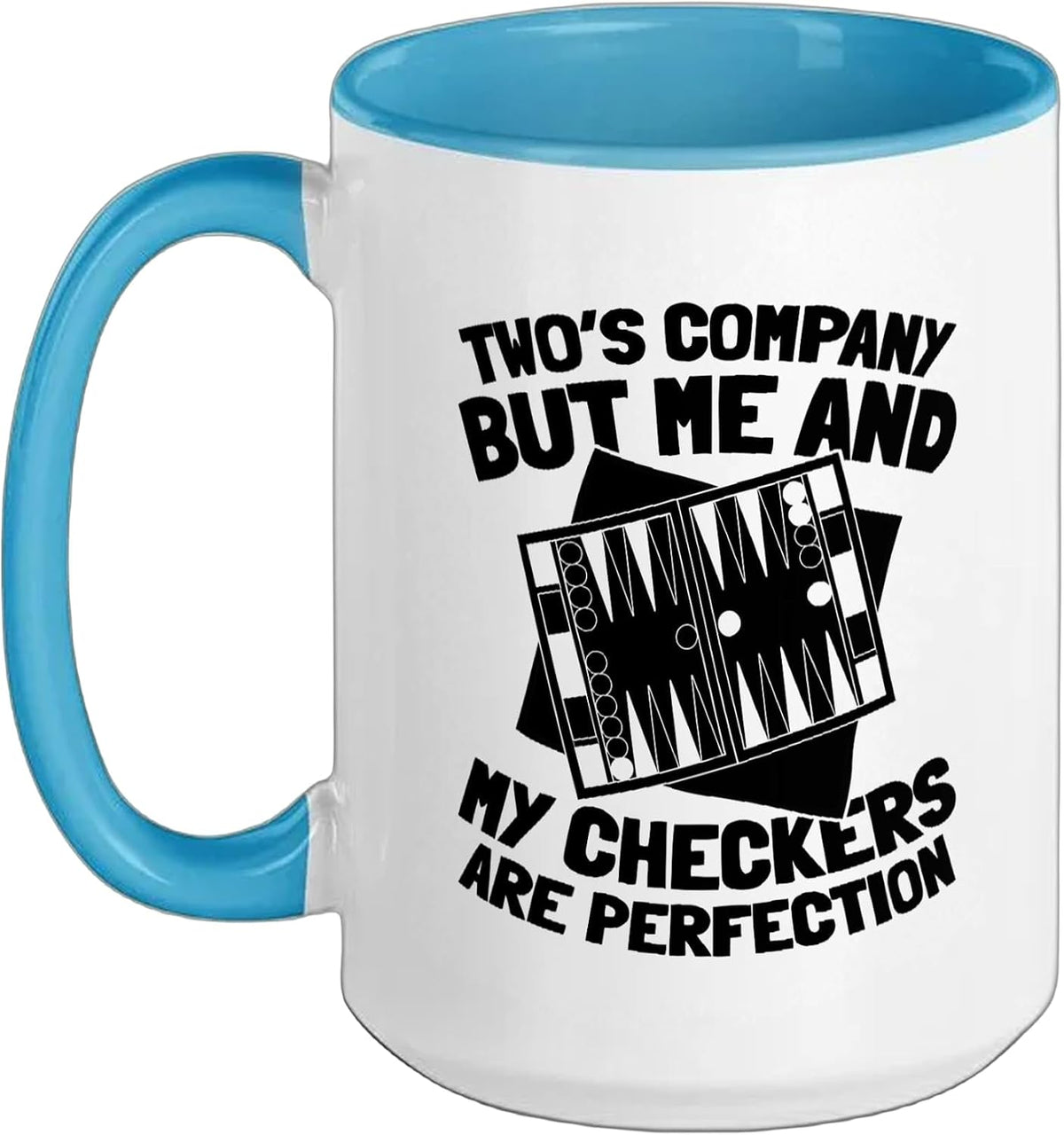 Dice Board Game - Strategy Backgammon Ceramic Mug