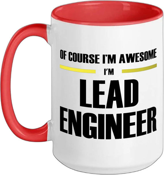 The Awesome Lead Engineer Ceramic Mug