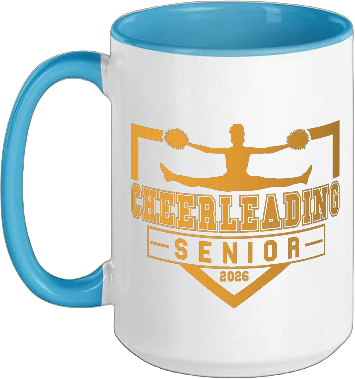 Cheerleading Senior Night Cheer Senior 2026 Graduation 15 Ceramic Mug