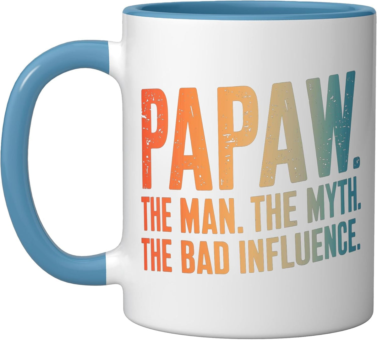 Funny Papaw Art For Grandpa Grandfather From Grandkids Ceramic Mug