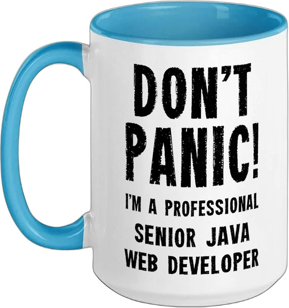 Senior Java Web Developer Ceramic Mug