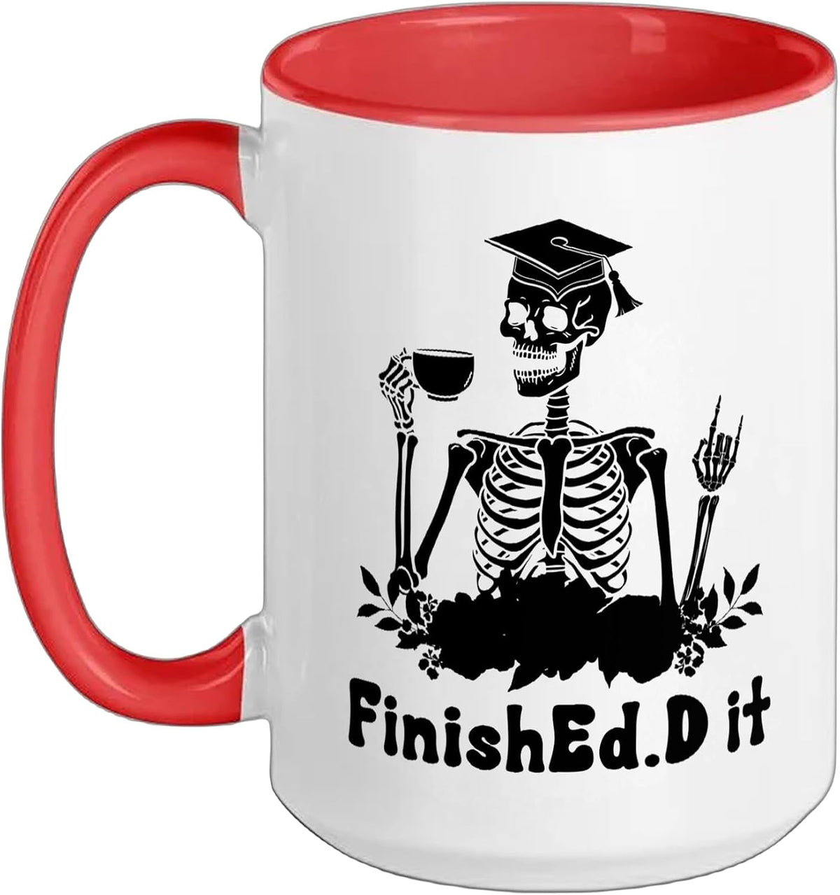 Finished. D It Doctor Of Education Graduation Edd Graduate Ceramic Mug
