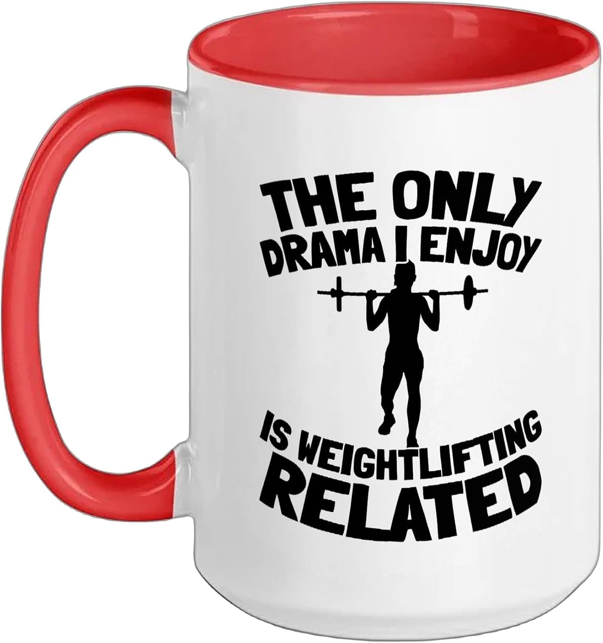 Weightlifter Bar - Weights Lifting Weightlifting Ceramic Mug