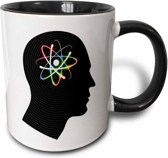 Think About Science Atom In Your Mind Ceramic Mug