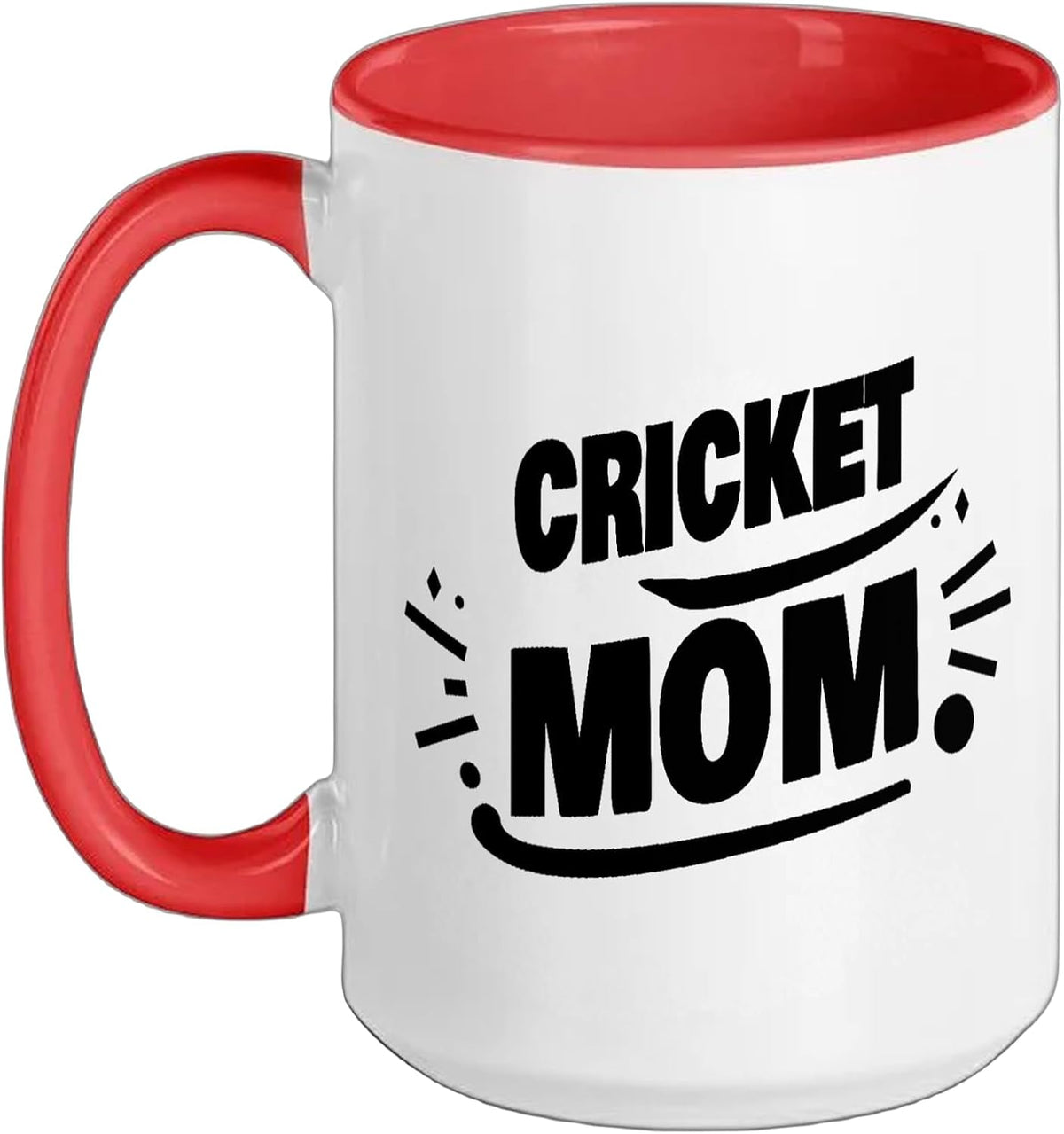 Cricket Mom - Cricket Player Christmas Ceramic Mug