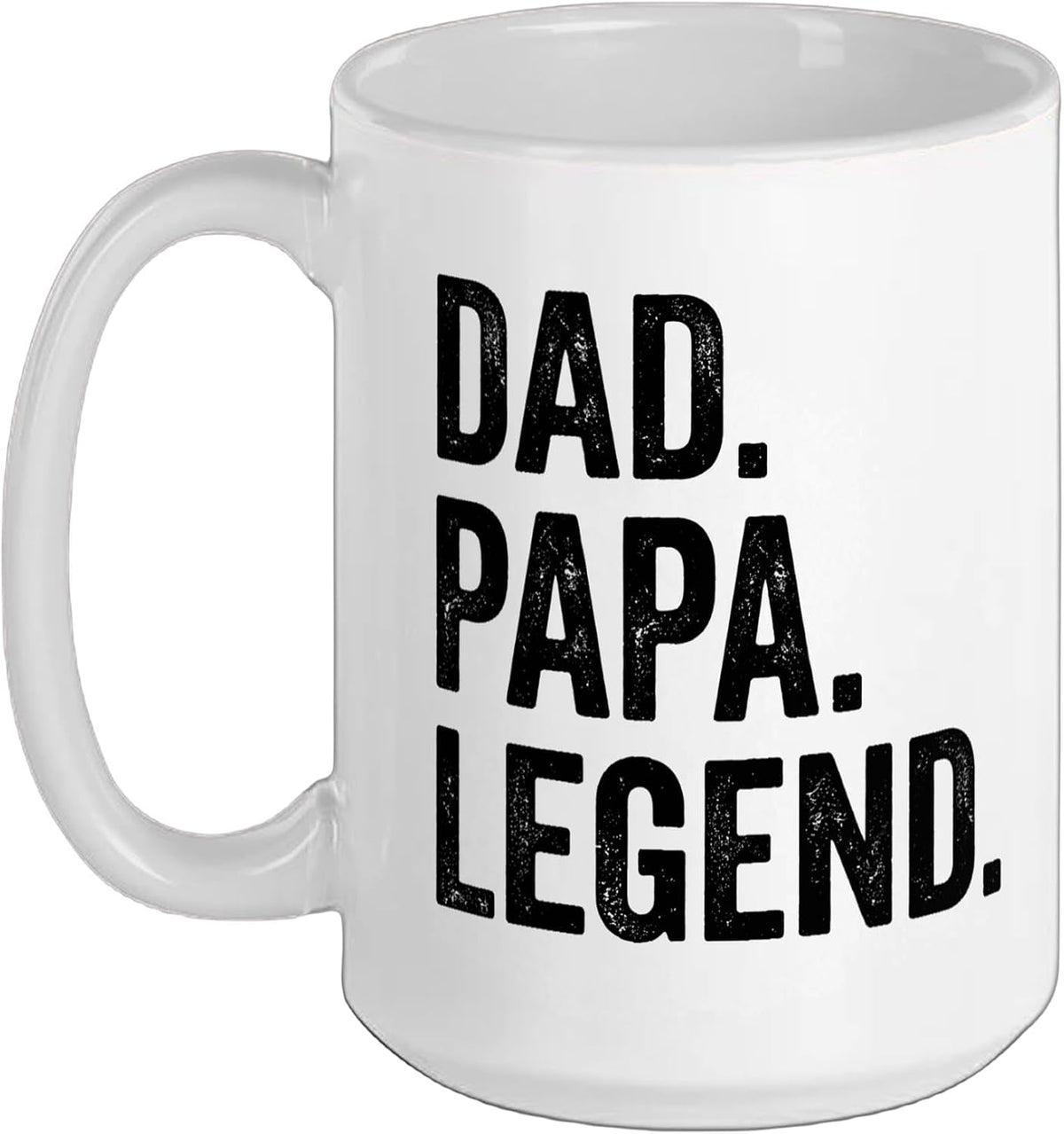 Dad Papa Legend Vintage Men Funny Fathers Day Dad Ceramic Mug