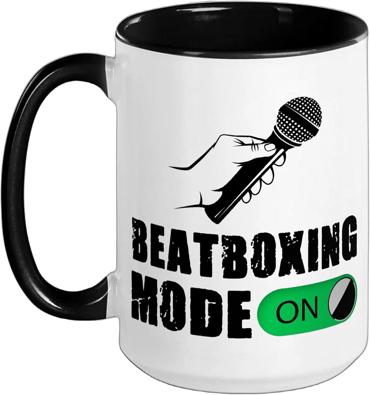 Beatboxing Mode On Beatboxer Beatbox Ceramic Mug