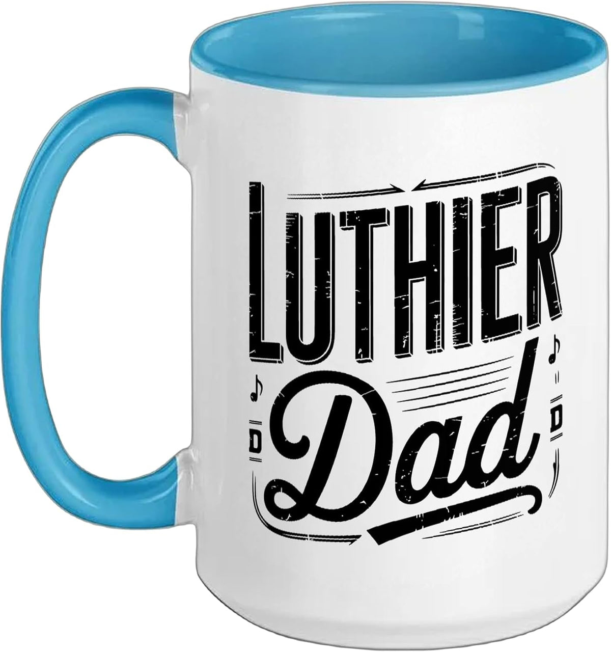 Luthier Dad Guitar Builder Father Family Humor Instrument Ceramic Mug