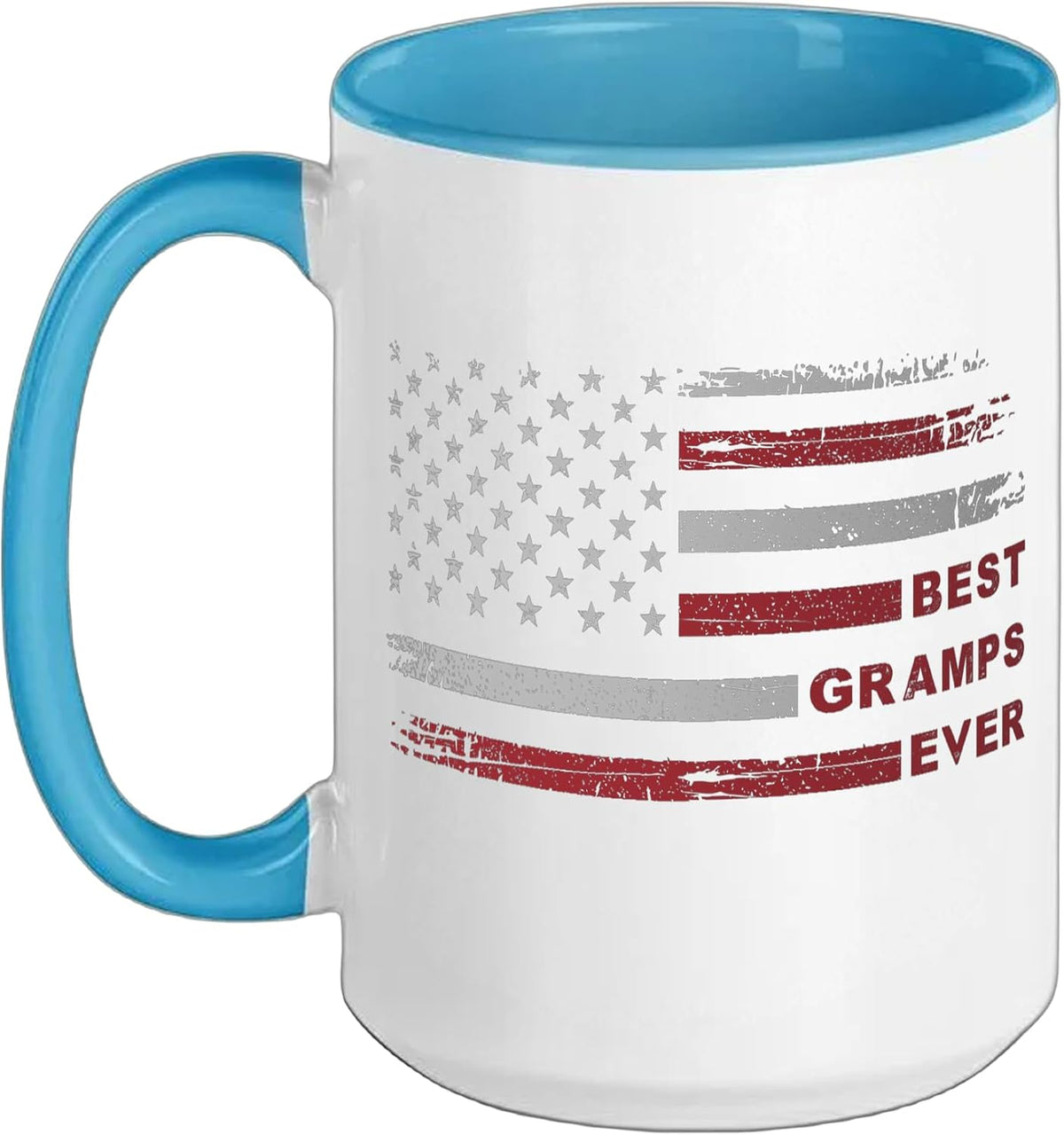Best Gramps Ever Fathers Day Grandpa Christmas Ceramic Mug