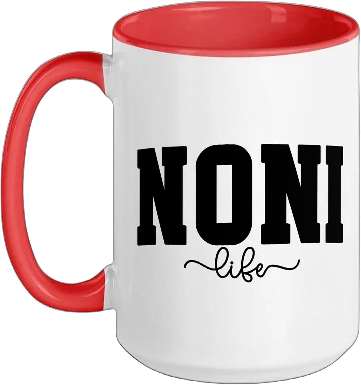 Noni Life Noni Grandma Noni Grandmother Christmas Ceramic Mug