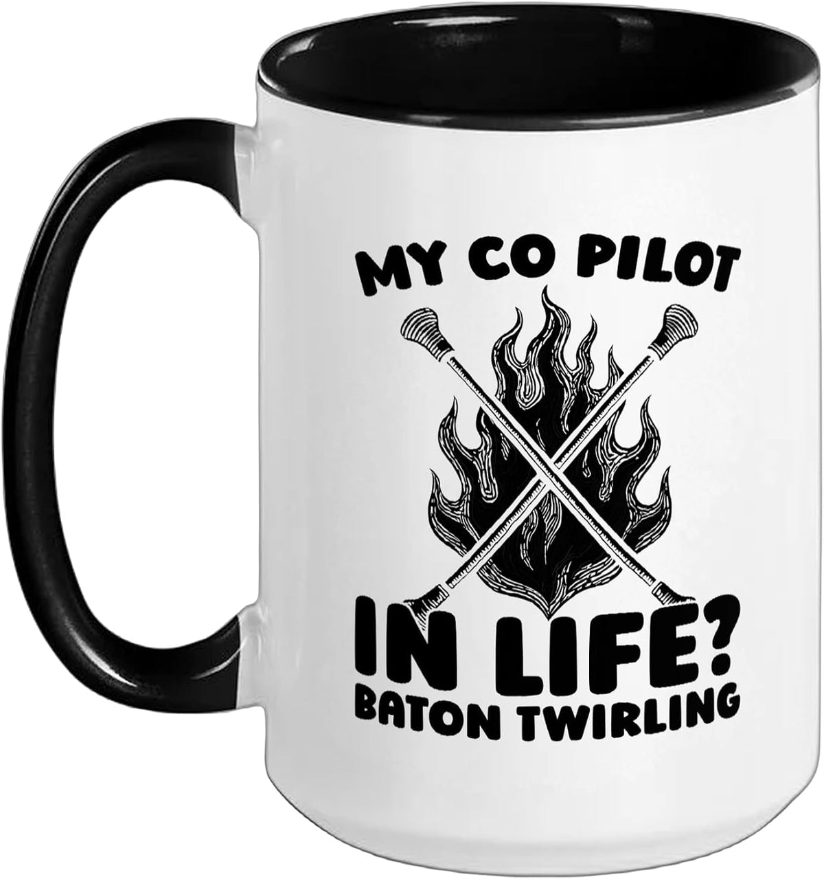 Performance Coordination Majorette - Baton Twirling Ceramic Mug