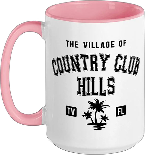 The Village Of Country Club Hills Classic Style Design Ceramic Mug