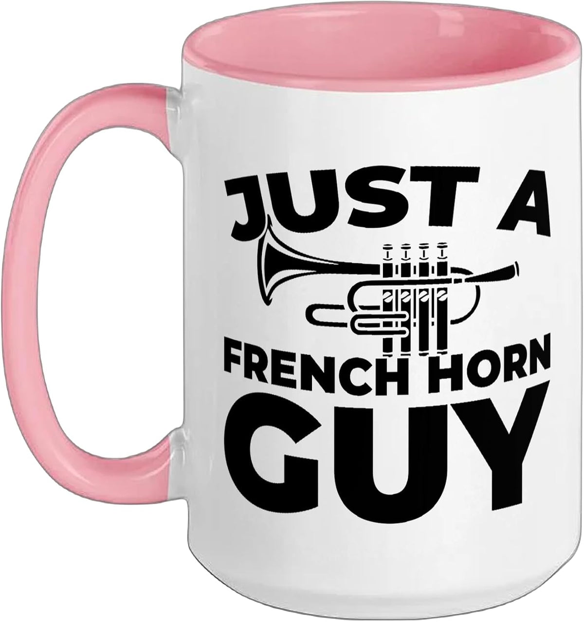 French Horn Marching Band - Hornist Just A French Horn Guy Ceramic Mug