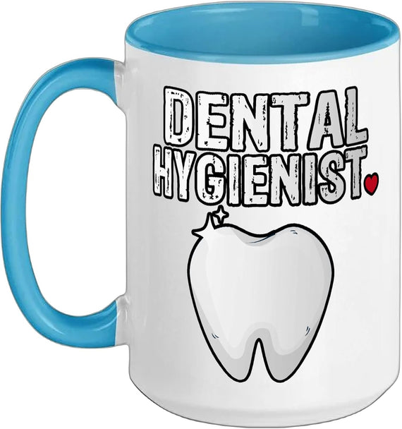 Dental Hygienist Tooth Graphic Ceramic Mug
