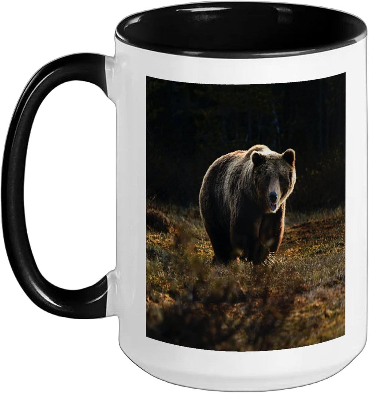 Bear Grizzly Ceramic Mug