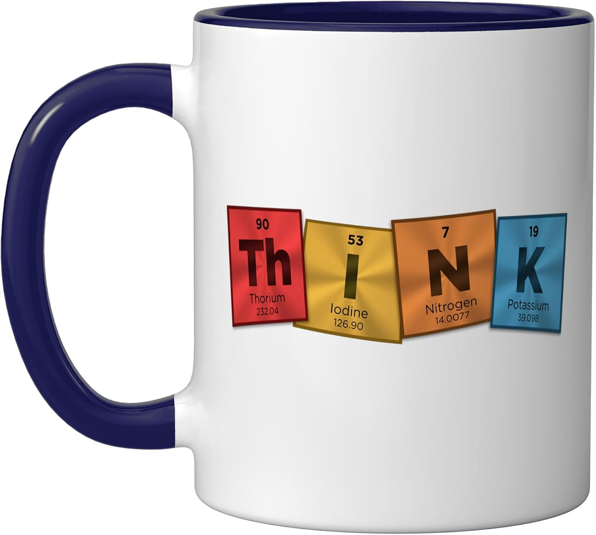 Think Periodic Table Of Elements Science 2 Ceramic Mug