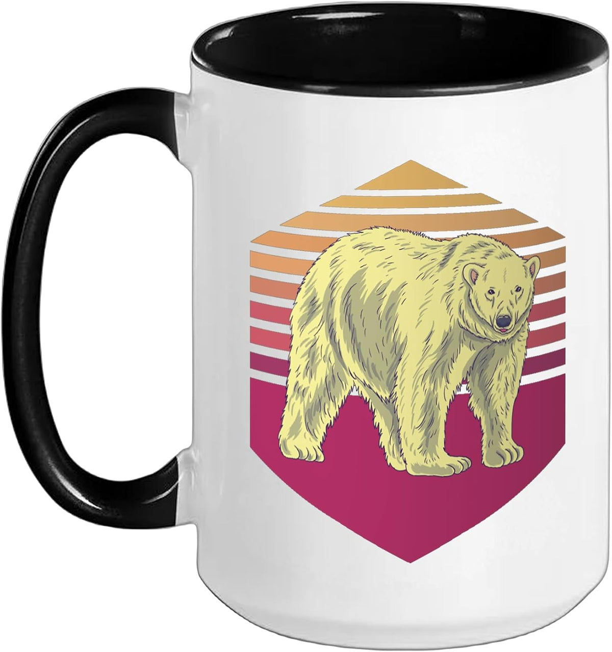 Polar Bear Vintage Ceramic Mug